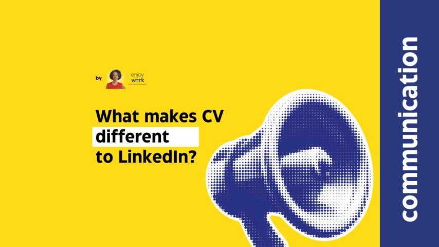 What makes our CV different to our LinkedIn profile?
